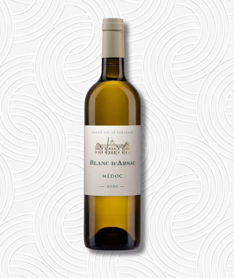 Château d'Arsac 2024 (Copie) 1 Blanc d’Arsac, AOC Médoc Blanc